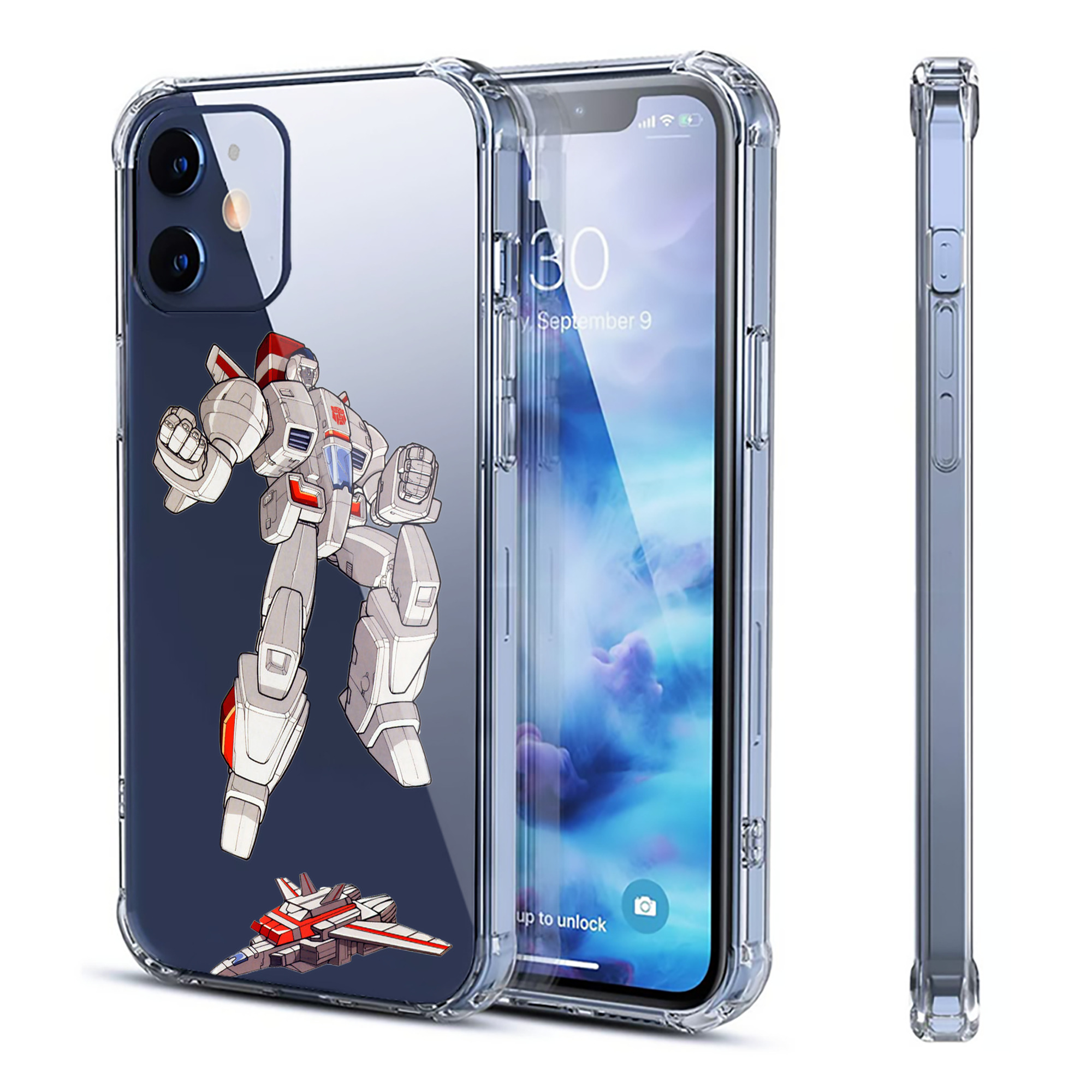 （画像用）  【iPhone 12シリーズ対応】透明スマホケース（クリアソフトケース）